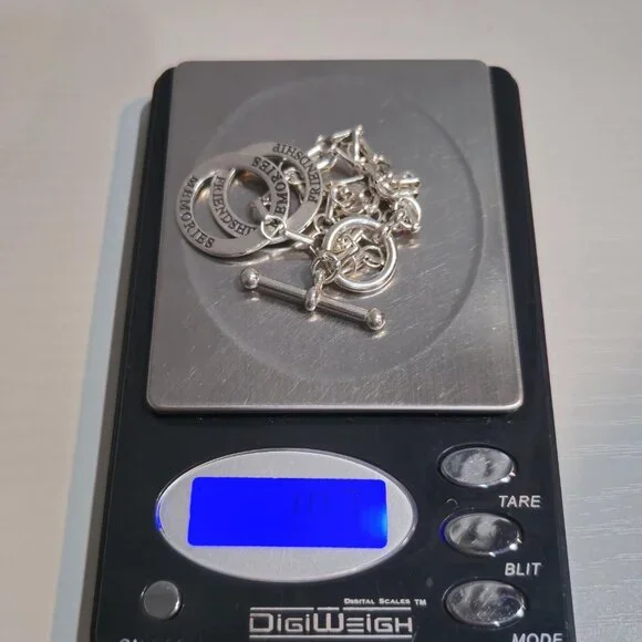 7 Inch Sterling Silver Friendship Memories Charms Bracelet A910 - Picture 8 of 8